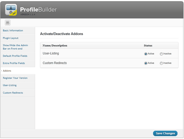 Profile Builder Pro