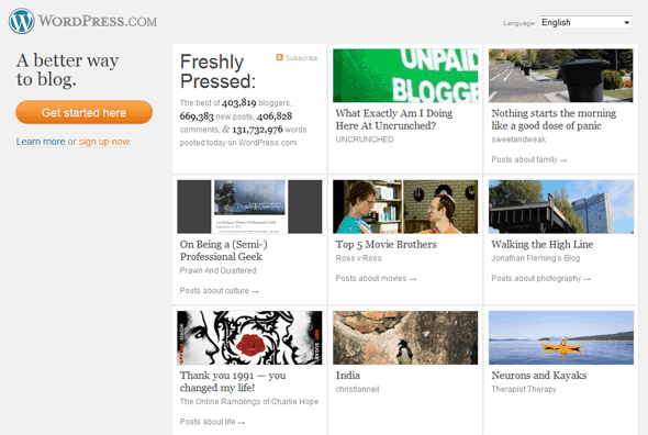 wordpress.com wordpress.com screenshot