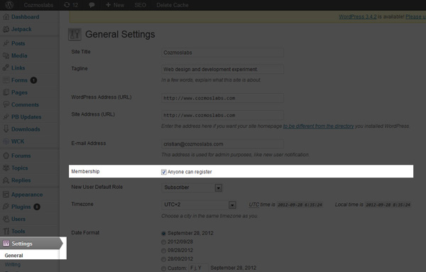 Wordpress Disable New User Registration Email