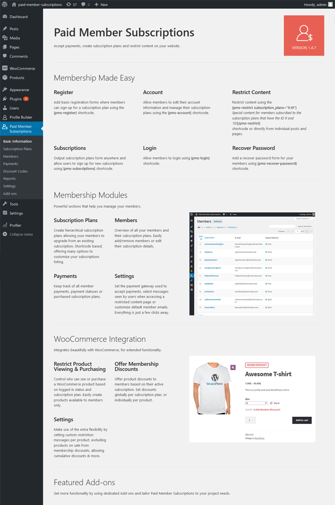 Profile Builder