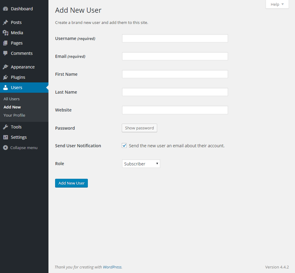 WordPress User Registration Explained