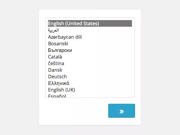 wordpress-4.0-language-selector