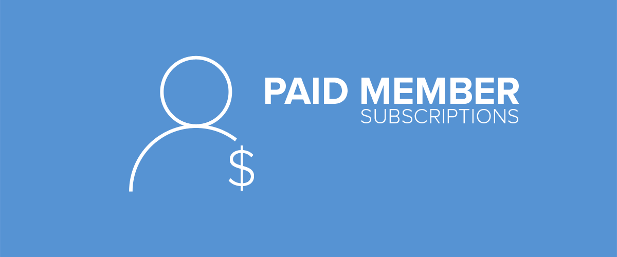 A WordPress Membership Plugin - Paid Member Subscriptions