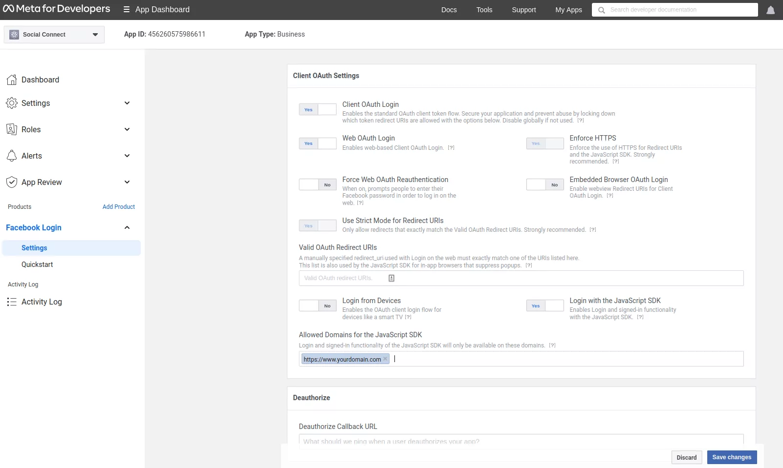 Login with Facebook using JavaScript SDK Tutorial