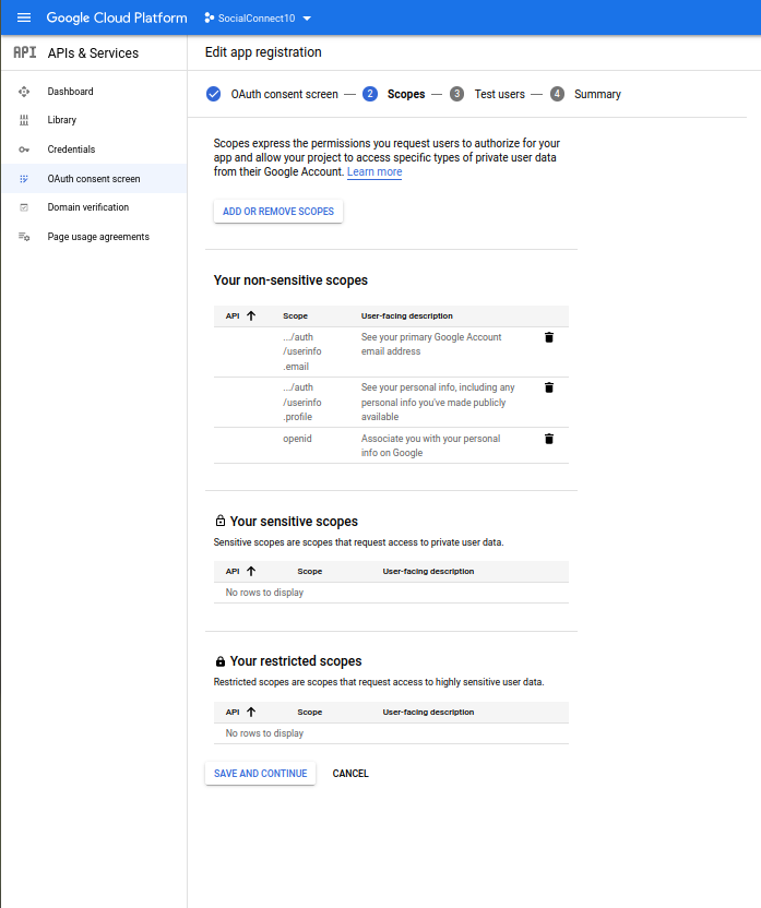 Profile Builder Pro - Social Connect - Google Developers Console - Create an OAuth_consent_screen_2