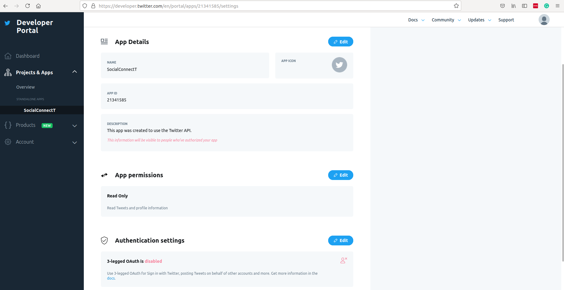 Create twitter dashboard - bargainsolpor