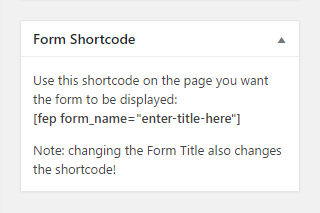 WordPress Creation Kit - Frontend Posting - Form Shortcode