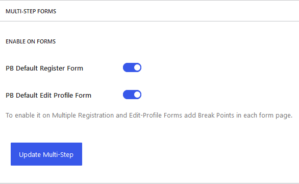 Multi-Step Forms