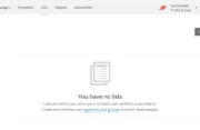 Profile Builder - MailChimp - Create a List