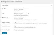 Profile Builder - MailChimp - MailChimp Subscribe Field