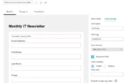 Profile Builder - MailChimp - Setting up the Singup Form