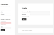 Profile Builder - Campaign Monitor - Widget Error