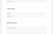 Profile Builder Pro - Placeholder Labels - Registration Form