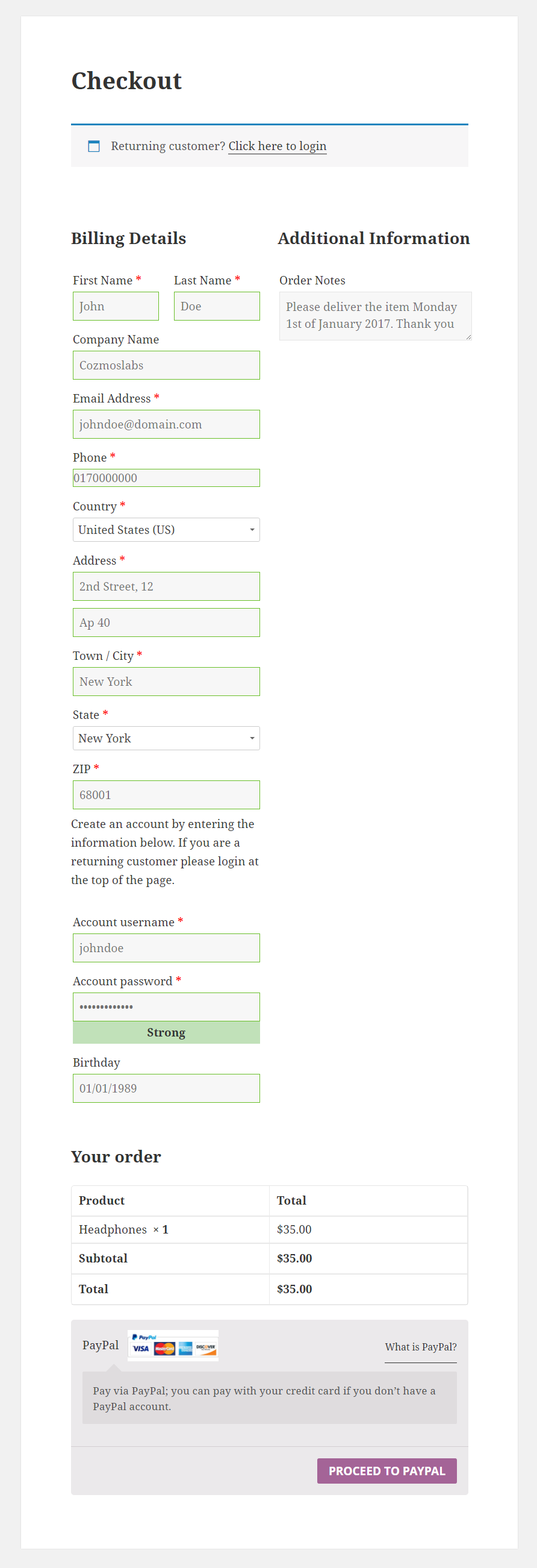 Profile Builder Pro - WooCommerce Sync - Checkout Form - Disable guest checkout