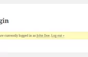 Profile Builder - Passwordless Login - Logged in User