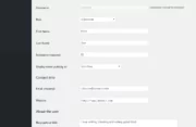 Profile Builder Pro - Field Visibility - Admin Only - Admin WordPress Edit Profile Form