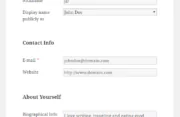 Profile Builder Pro - Field Visibility - User Locked - Admin Edit Profile Form
