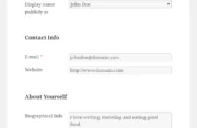 Profile Builder Pro - Field Visibility - User Locked - User Edit Profile Form