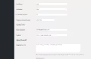 Profile Builder Pro - Field Visibility - User Locked - User WordPress Edit Profile Form