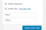 Profile Builder Pro - Multi-Step Forms - Pagination and Tabs