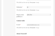 Profile Builder Pro - BuddyPress - BuddyPress Edit Profile Form replaced by Profile Builder Edit Profile Form