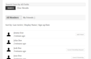 Profile Builder Pro - BuddyPress - BuddyPress Members Listing replaced by Profile Builder All-Userlisting Template