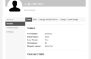 Profile Builder Pro - BuddyPress - BuddyPress Profile View section replaced by Profile Builder Single-Userlisting Template