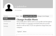 Profile Builder Pro - BuddyPress - Change Profile Photo