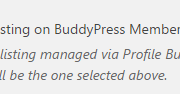 Profile Builder Pro - BuddyPress - Enabeling the All-Userlisting Template