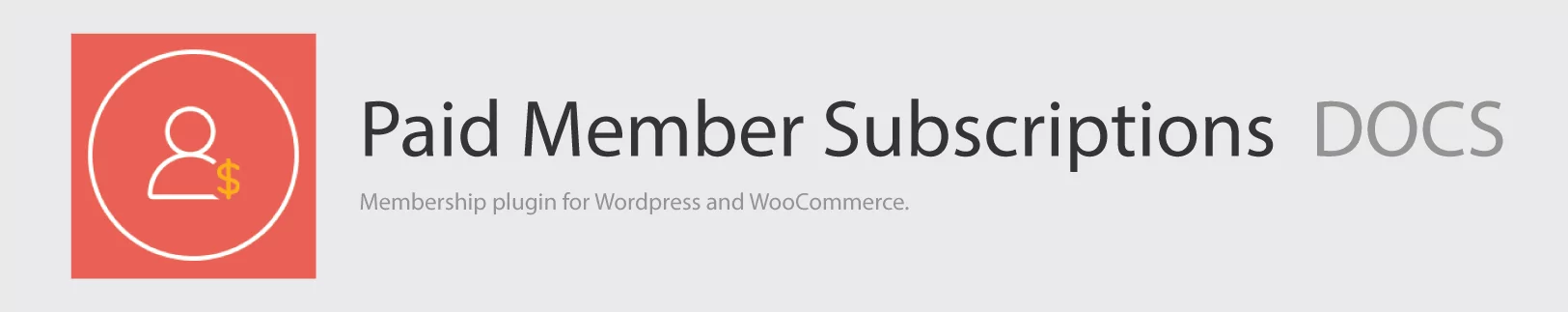 Paid Member Subscriptions Docs Logo v2