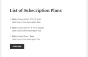 Paid Member Subscriptions Pro - Multiple Subscriptions Per User - Purchase another Subscription Plan