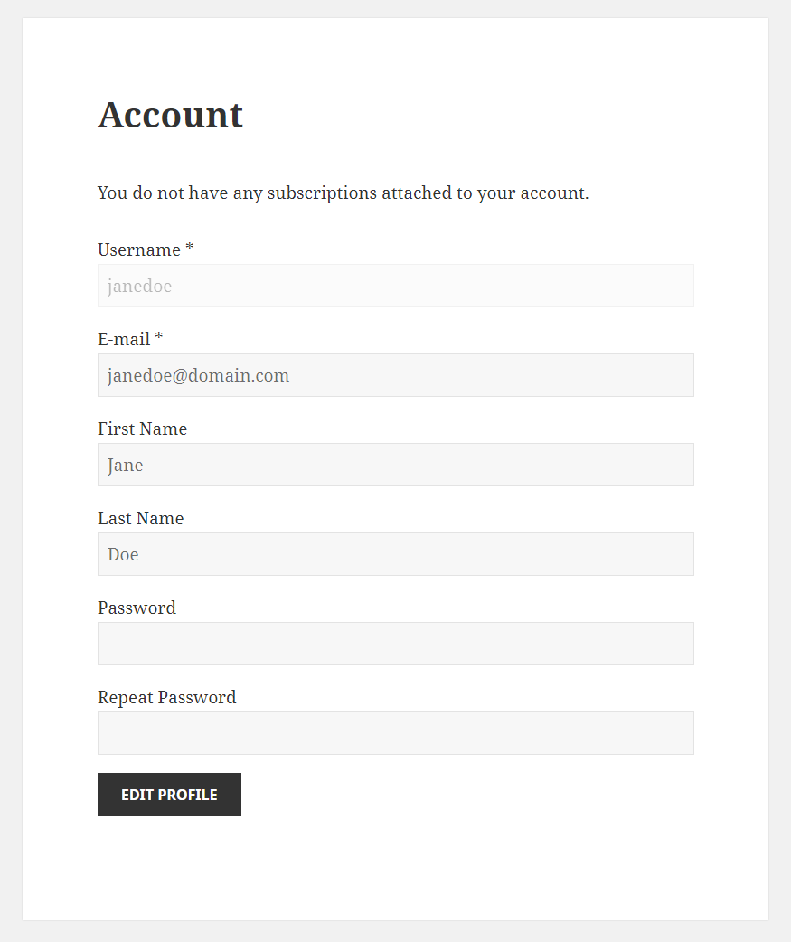 Paid Member Subscriptions Pro - Multiple Subscriptions Per User - Registered User Account