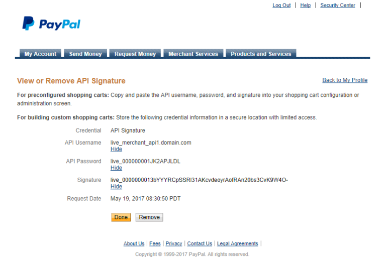 express invoice legacy paypal api express invoice legacy paypal api