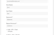 Paid Member Subscriptions Pro - Recurring Payments for PayPal Standard - Recurring Registration Form