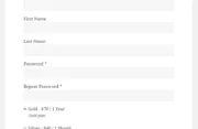 Paid Member Subscriptions Pro - Recurring Payments for PayPal Standard - Registration Form