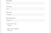 Paid Member Subscriptions Pro - Discount Codes - Registration Form