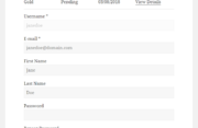 Paid Member Subscriptions Pro - Discount Codes - Retry Payment Account Form