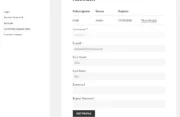 Paid Member Subscriptions Pro - Navigation Menu Filtering - Registration Form Logged In User