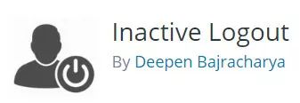 WordPress plugin - Inactive Logout