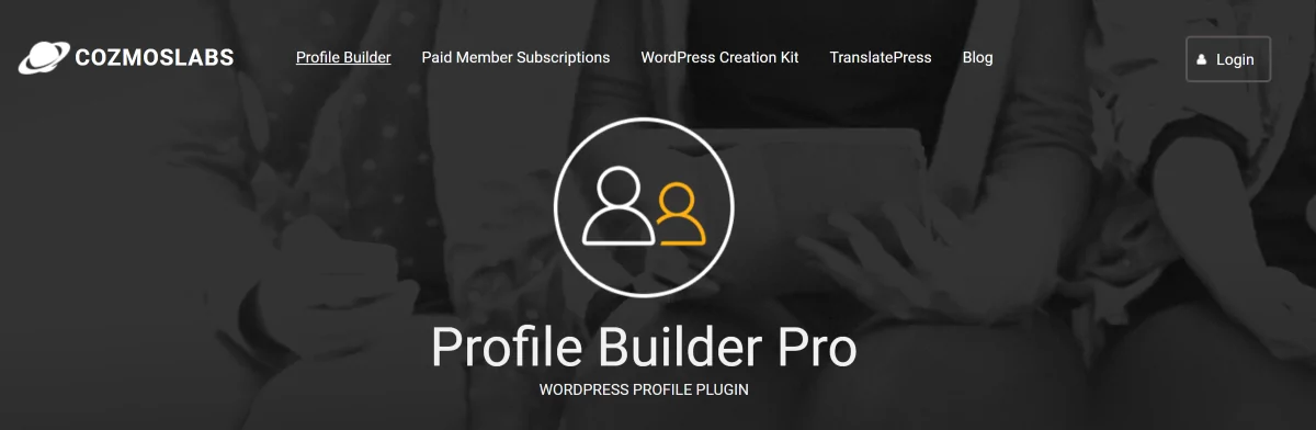 Profile Builder Pro plugin