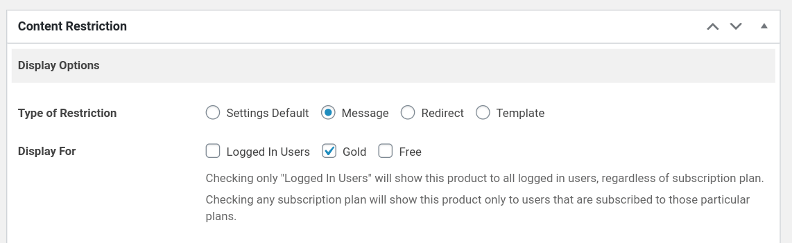 woocommerce product restriction