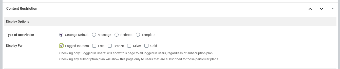 Making shop page private