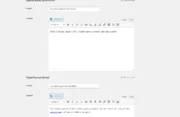 Membership Email Settings