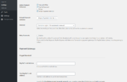 Payments Settings WordPress Subscriptions plugin