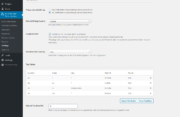 Membership Tax Settings