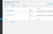 User Registration Forms Profile Builder