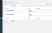 User Registration Forms Profile Builder