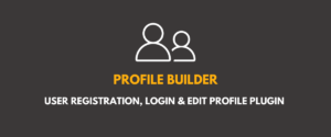 Profile Builder - frontend user registration, login and edit profile plugin