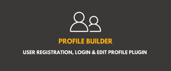 Profile Builder - frontend user registration, login and edit profile plugin