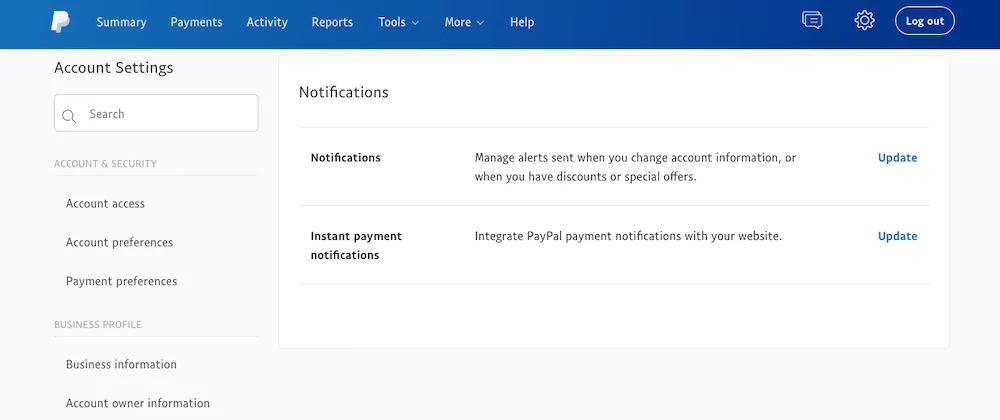 PayPal IPN Notifications